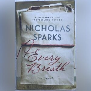 EVERY BREATH- Novel by Nicholas Sparks